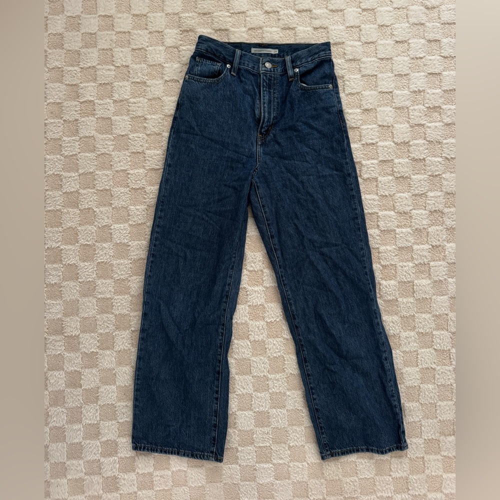 Dark Blue Denim Jeans